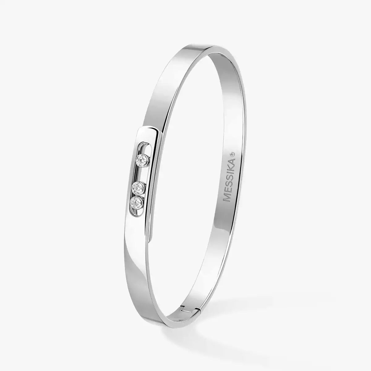 [Polaidi Jewelry]Move Noa Diamond Bangle Bracelet