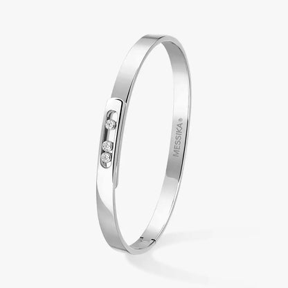 [Polaidi Jewelry]Move Noa Diamond Bangle Bracelet
