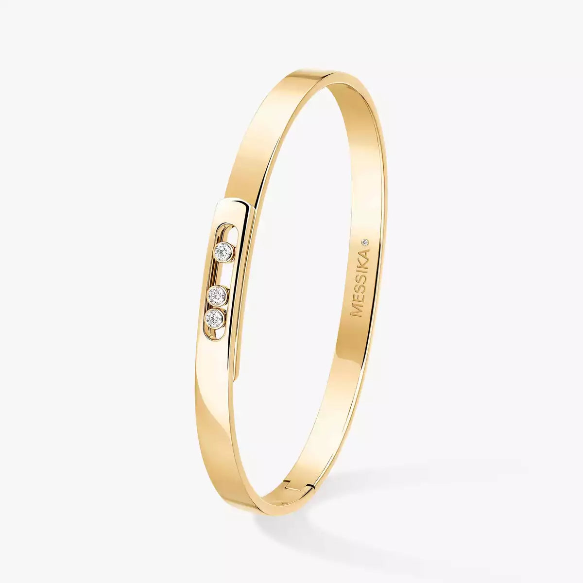 [Polaidi Jewelry]Move Noa Diamond Bangle Bracelet