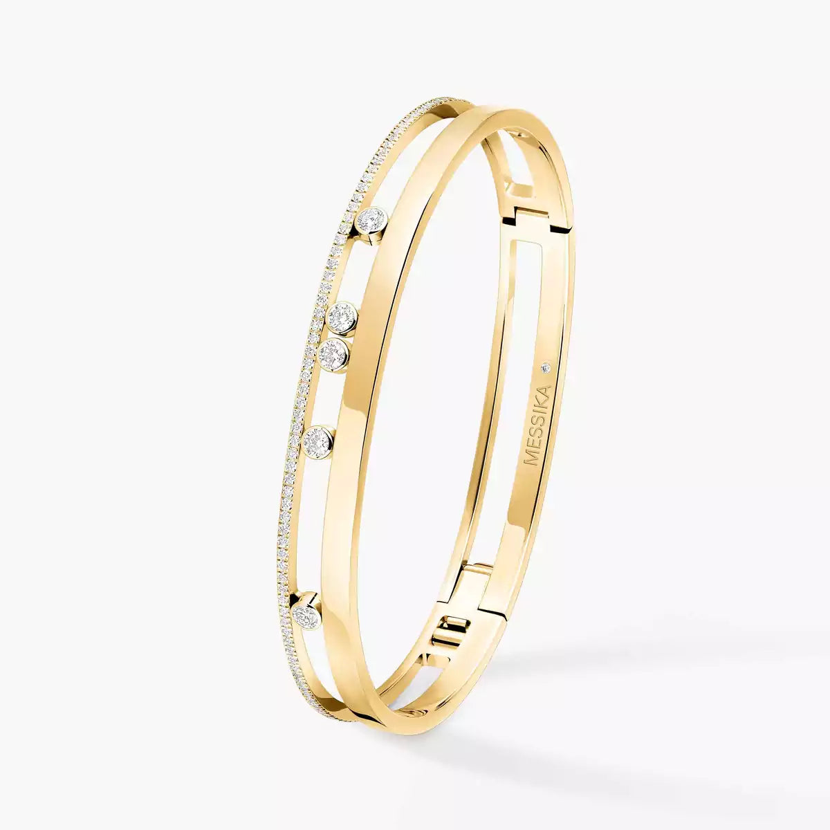 [Polaidi Jewelry]Move Romane Diamond Bangle Bracelet
