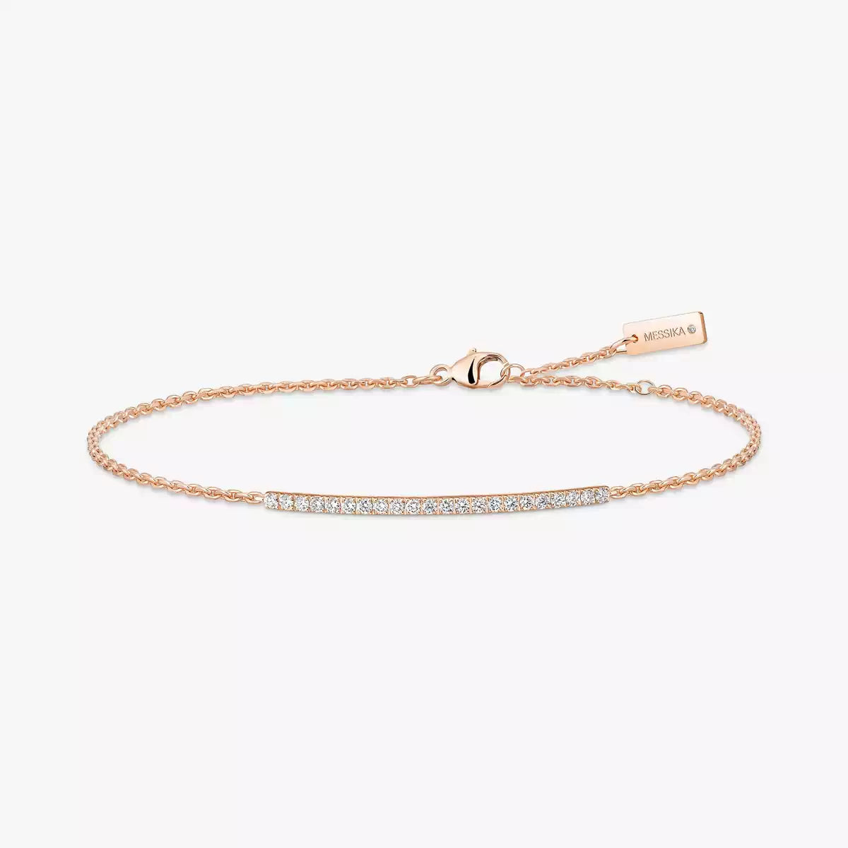 [Polaidi Jewelry]Diamond Thin Bangle 0.15ct My Twin Toi & Moi