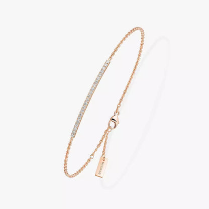 [Polaidi Jewelry]Diamond Thin Bangle 0.15ct My Twin Toi & Moi