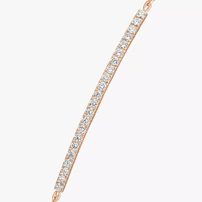 [Polaidi Jewelry]Diamond Thin Bangle 0.15ct My Twin Toi & Moi