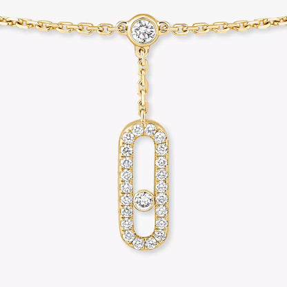 [Polaidi Jewelry] Move Uno pavé ankle bracelet
