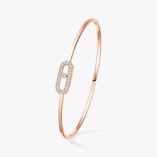 [Polaidi Jewelry]Move Uno pavé flex bangle medium