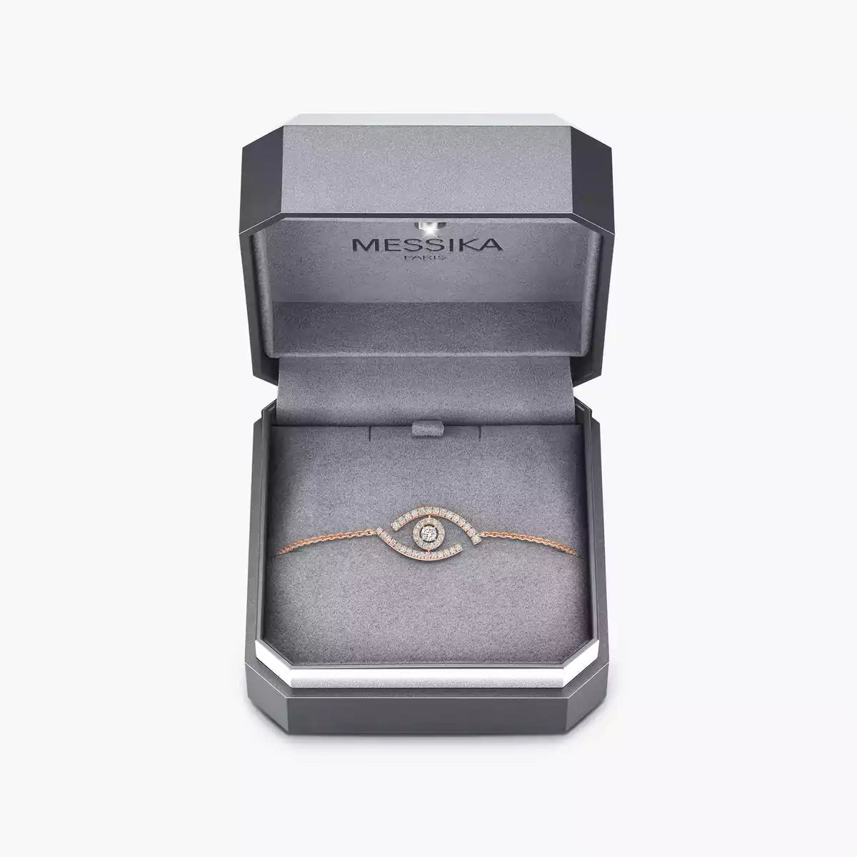 [Polaidi Jewelry] Glücksauge Pavé-Diamantarmband