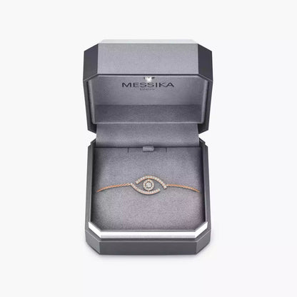 [Polaidi Jewelry] Glücksauge Pavé-Diamantarmband