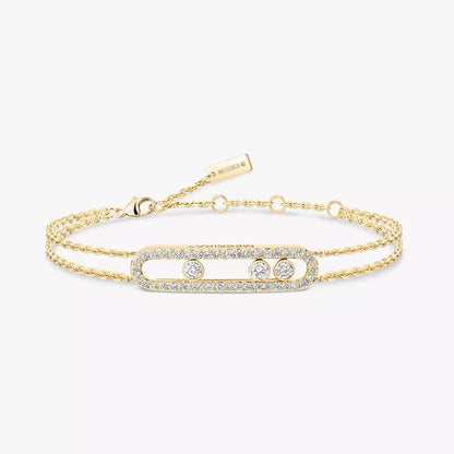[Polaidi Jewelry] Move Classique pav¨¦ bracelet