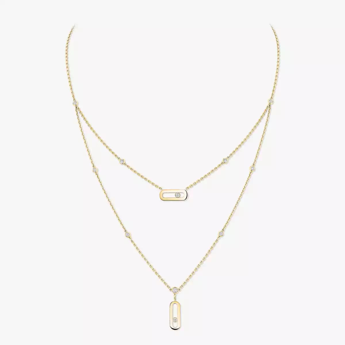 [Polaidi Jewelry] Move Uno Diamond Necklace