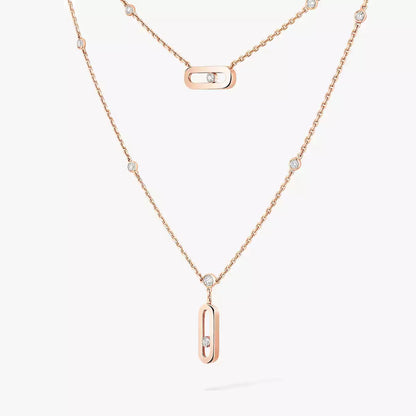 [Polaidi Jewelry] Move Uno Diamond Necklace