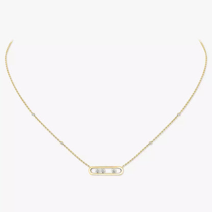 [Polaidi Jewelry] Baby Move Gold Diamant Halskette