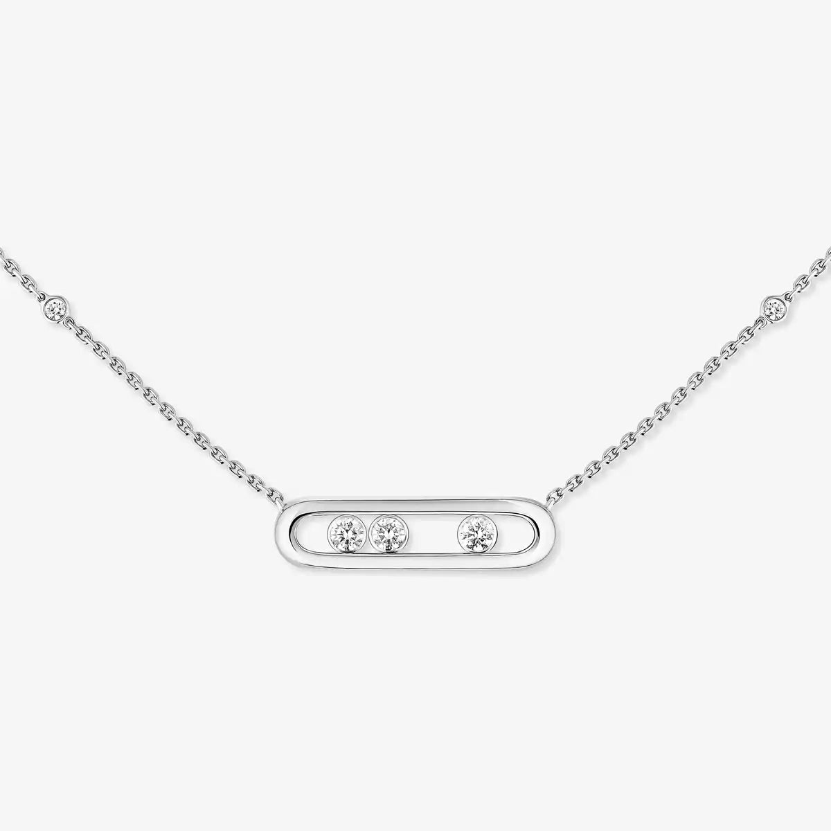 [Polaidi Jewelry] Baby Move Gold Diamond Necklace