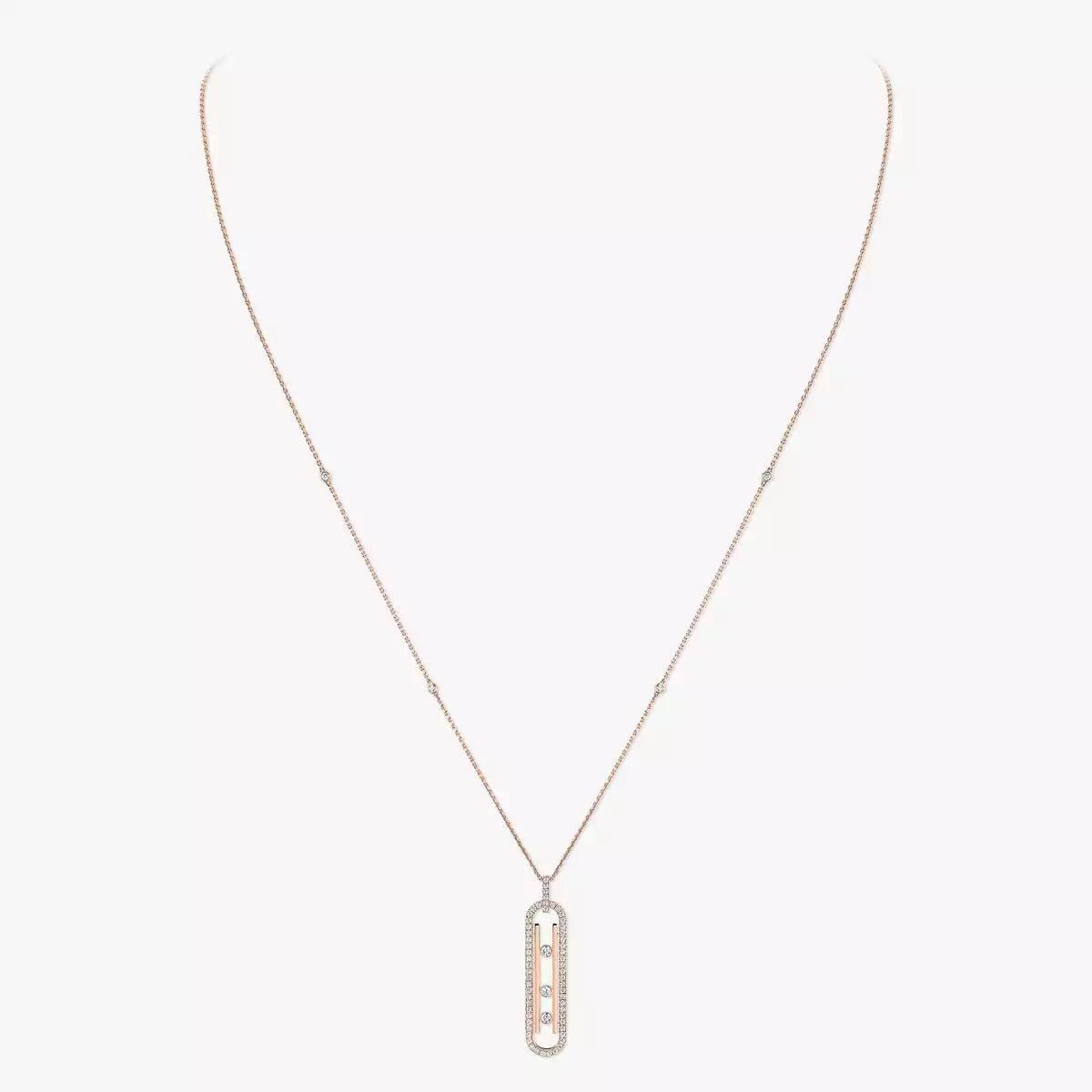 [Polaidi Jewelry]Diamant-Halskette Move 10th