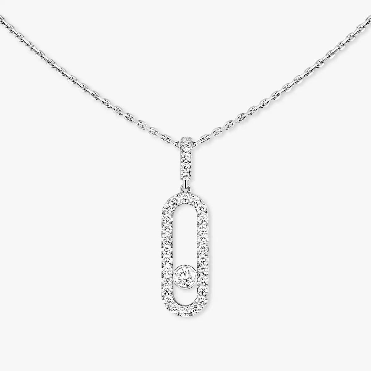 [Polaidi Jewelry]Move Uno Diamantkette aus Roségold