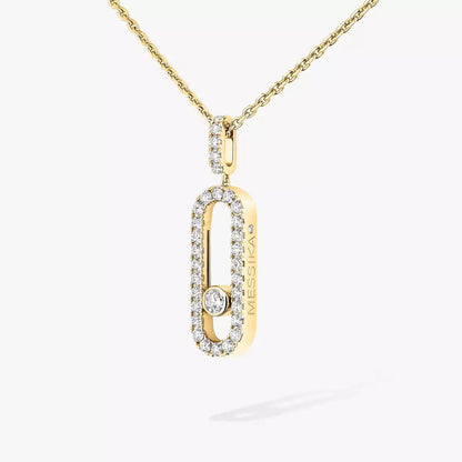 [Polaidi Jewelry]Move Uno Diamantkette aus Roségold