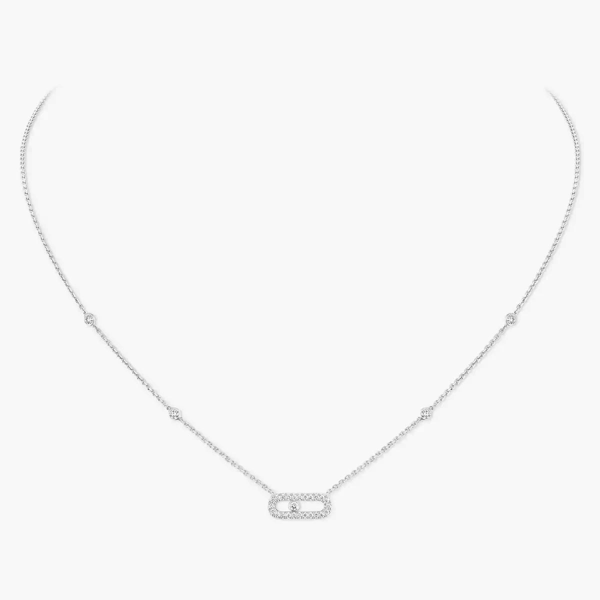 [Polaidi Jewelry]Diamantkette Move Uno