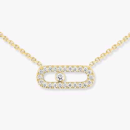 [Polaidi Jewelry]Diamantkette Move Uno