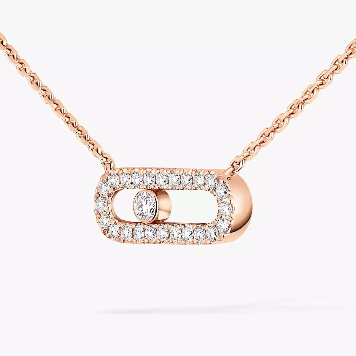 [Polaidi Jewelry]Diamond Necklace Move Uno