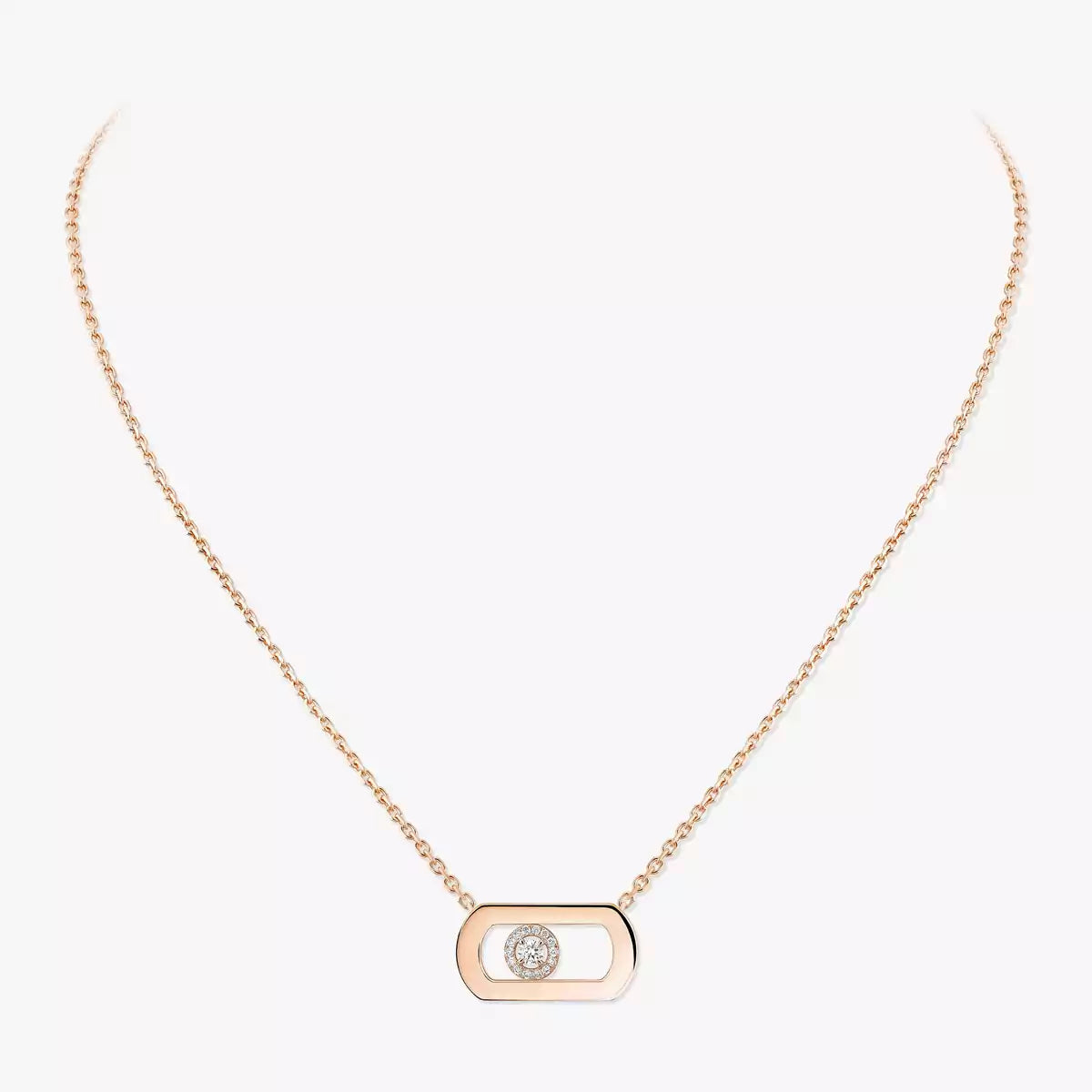 [Polaidi Jewelry]So Move Diamond Necklace in Gold