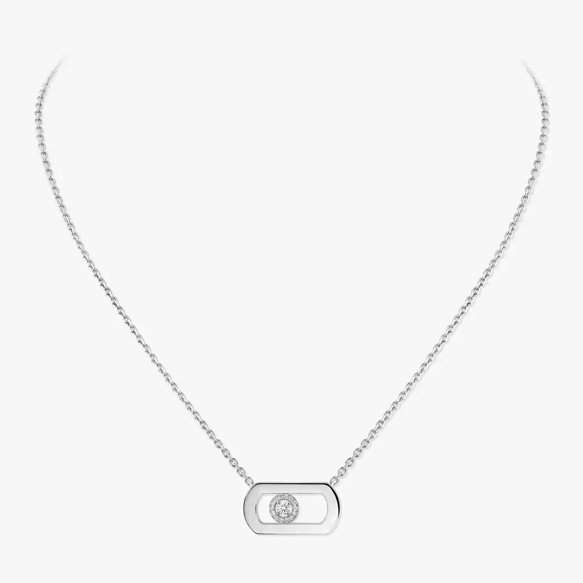[Polaidi Jewelry]So Move Diamant Halskette in Gold
