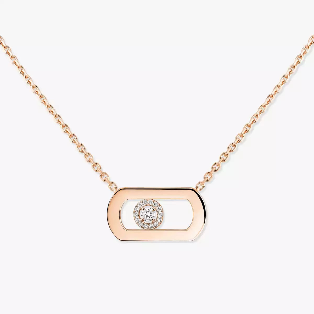 [Polaidi Jewelry]So Move Diamond Necklace in Gold