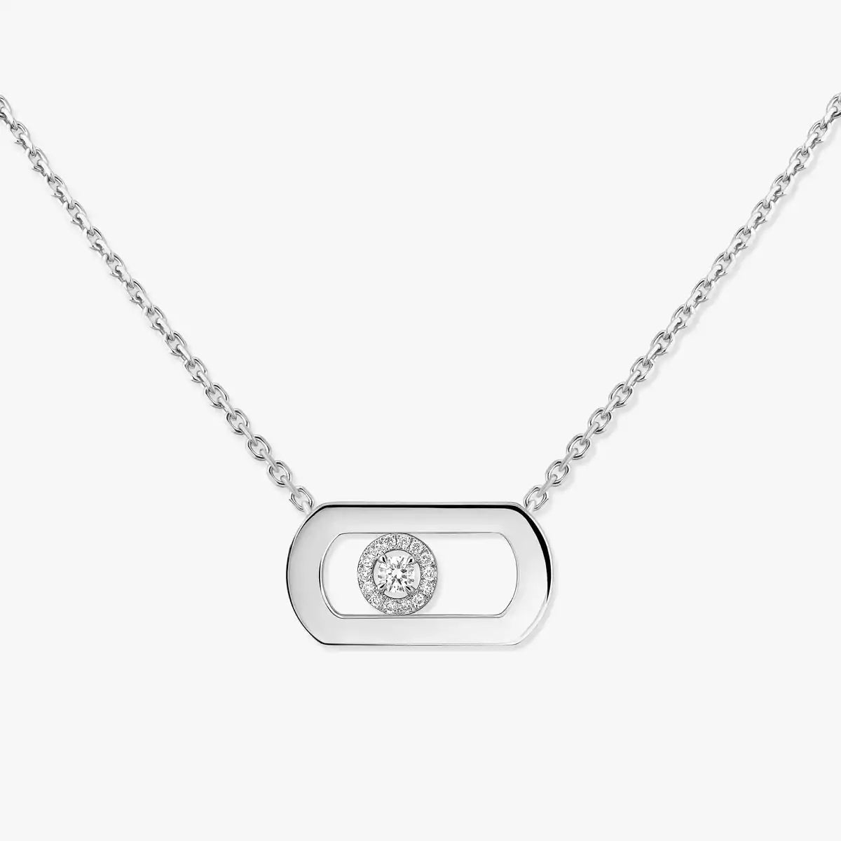 [Polaidi Jewelry]So Move Diamond Necklace in Gold