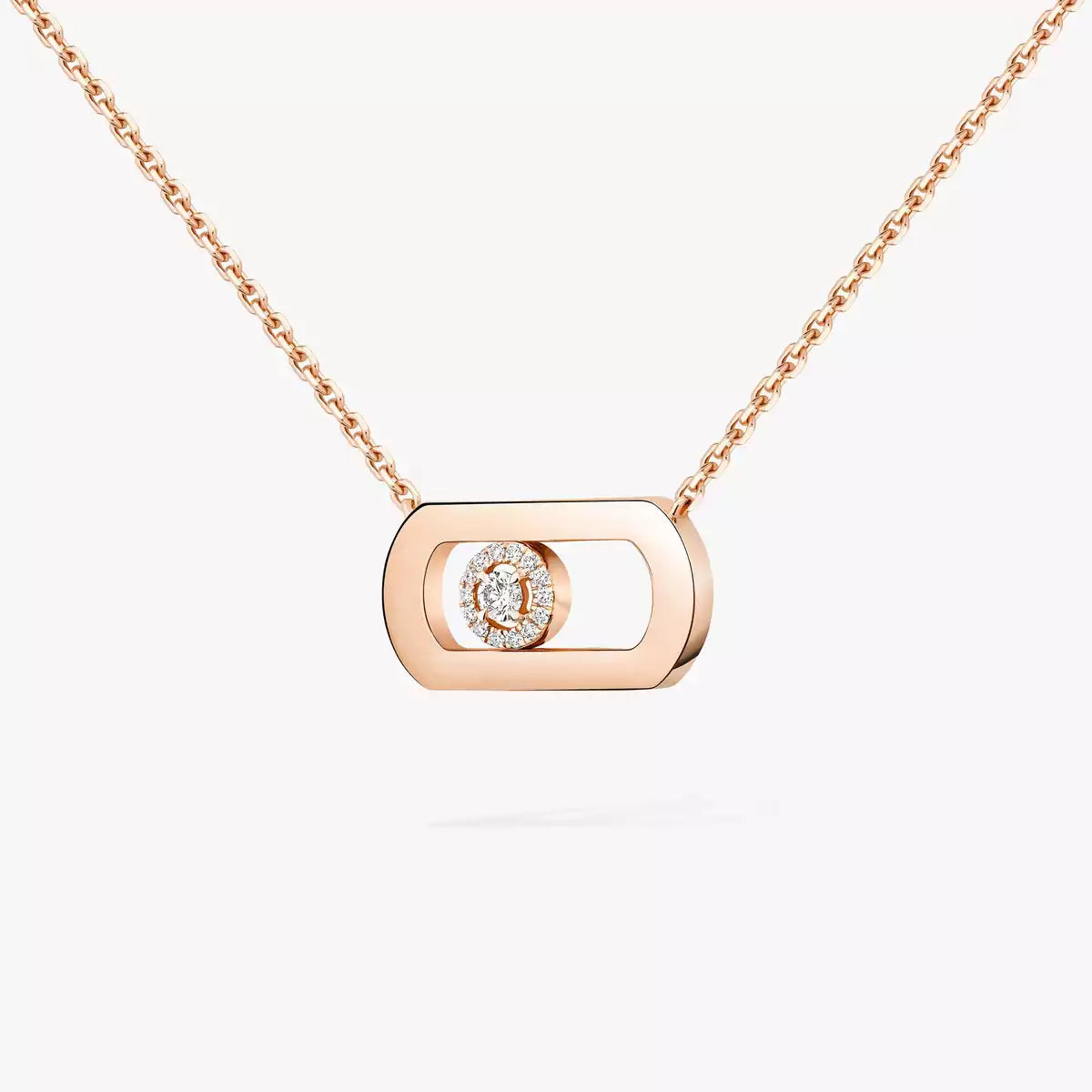 [Polaidi Jewelry]So Move Diamant Halskette in Gold