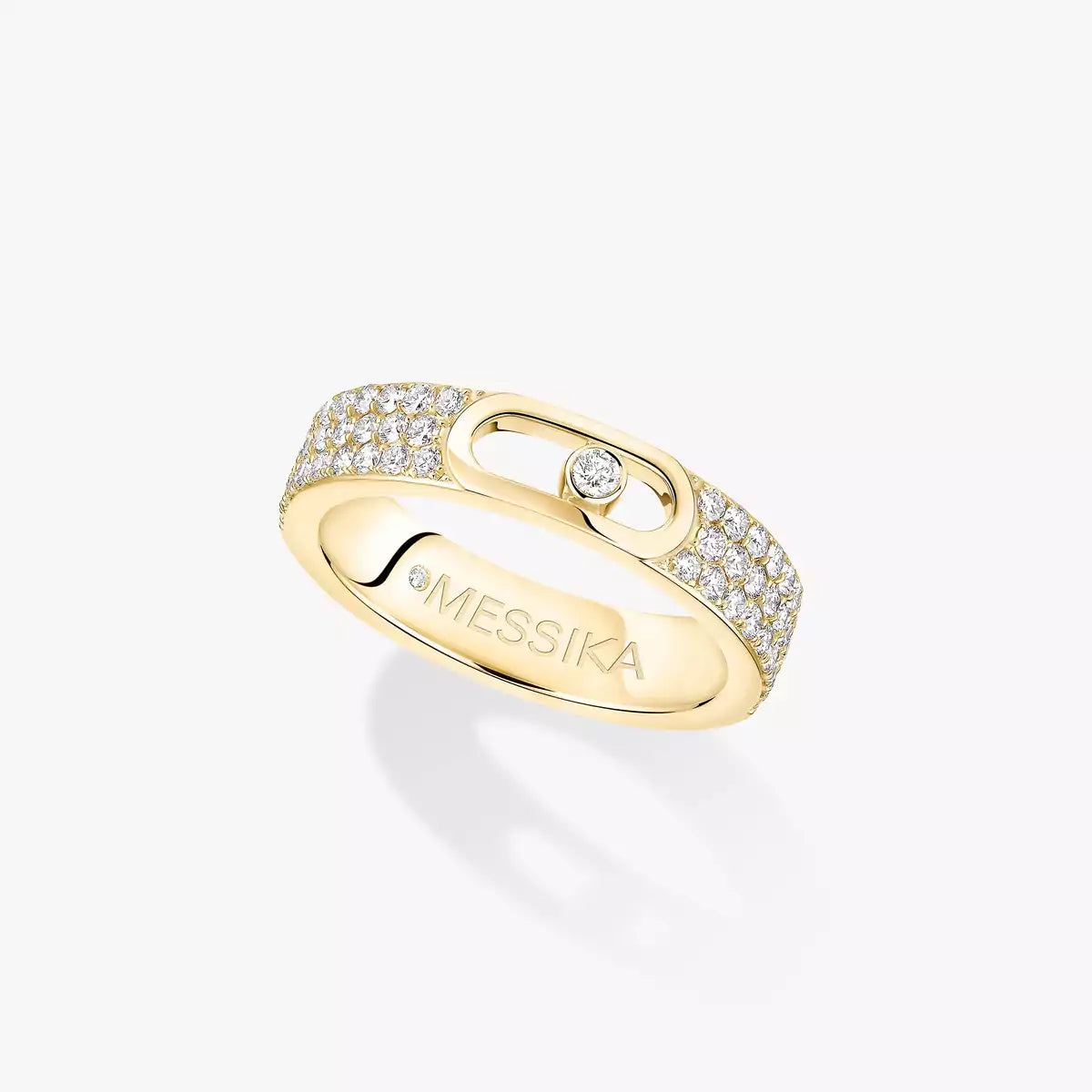 [Polaidi Jewelry]Move Joaillerie Pave_ Diamond Wedding Ring
