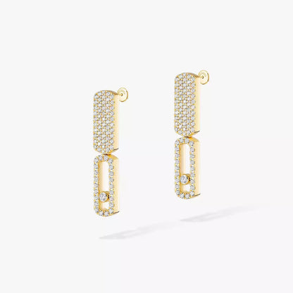[Polaidi Jewelry]Imperial Move SM Diamond Earrings