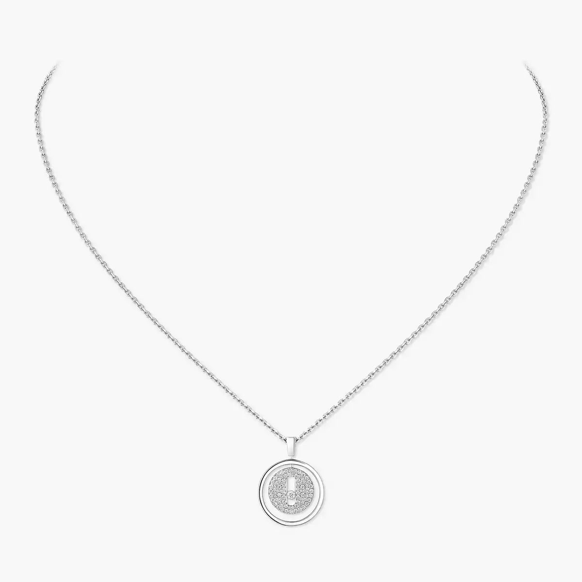 [Polaidi Jewelry] Lucky Move Diamond Necklace