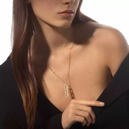 [Polaidi Jewelry]Diamond Necklace Move 10Th