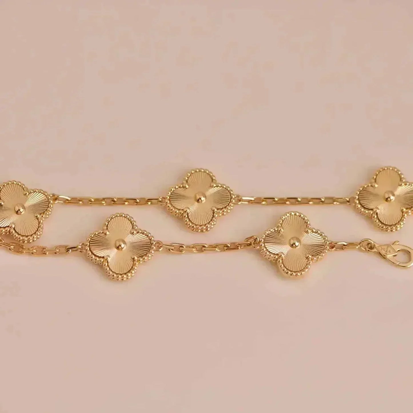 [Polaidi Jewelry] CLOVER 5 MOTIF LASER BRACELET COLLECTION
