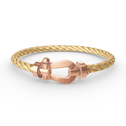 [Polaidi Jewelry]FORCE LARGE HORSESHOE NO DIAMOND BRACELET ROSE GOLD