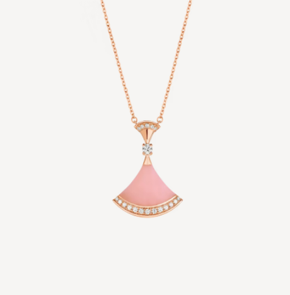 [Polaidi Jewelry]DREAM NECKLACE PINK OPAL