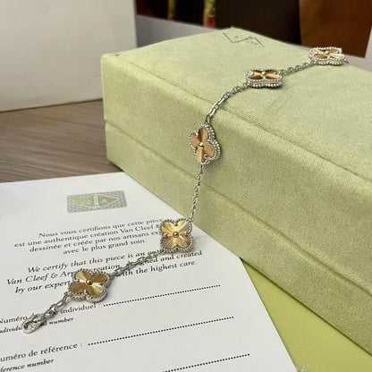 [Polaidi Jewelry] CLOVER 5 MOTIF LASER BRACELET COLLECTION