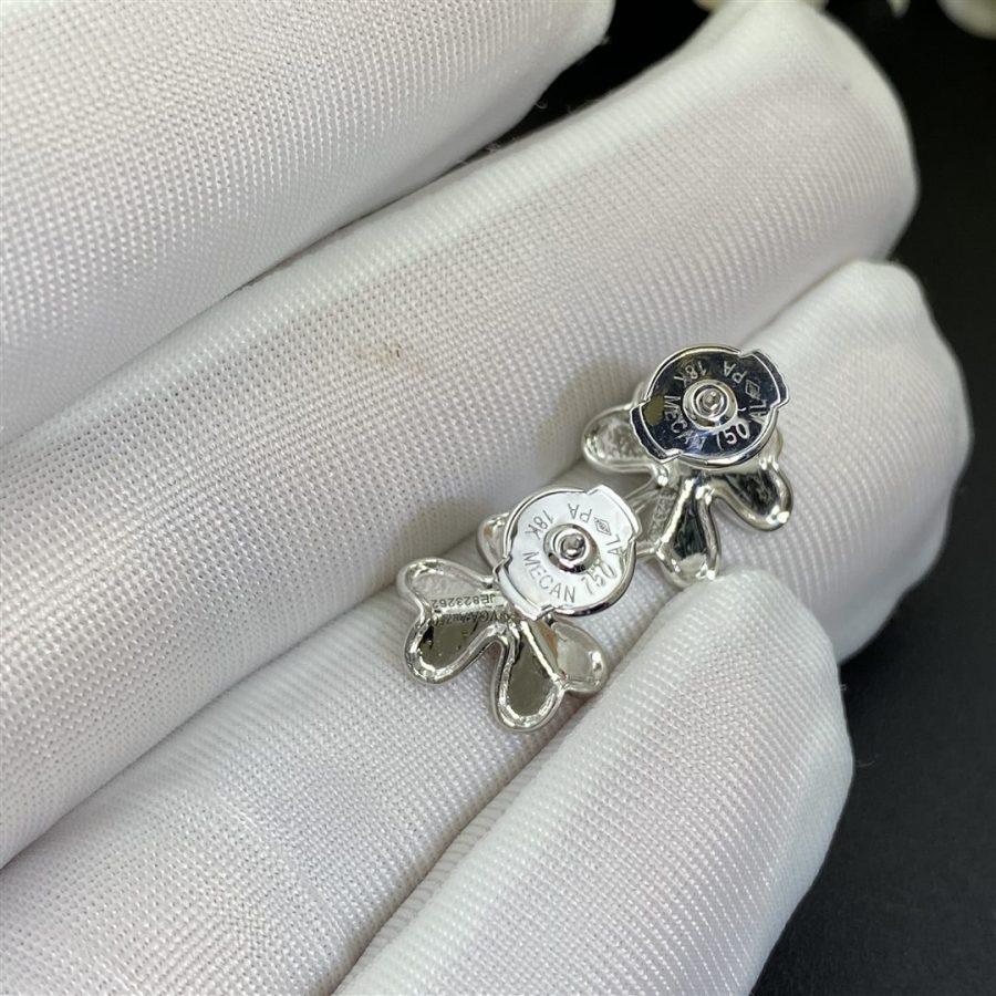 [：Polaidi Jewelry]FRIVOLE MINI SILVER FLOWER EARRINGS