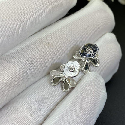 [：Polaidi Jewelry]FRIVOLE MINI SILVER FLOWER EARRINGS