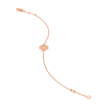 [：Polaidi Jewelry]CLOVER SINGLE FLOWER BRACELET