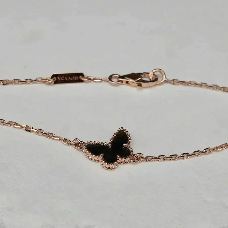 [：Polaidi Jewelry]BUTTERFLY ONYX  BUTTERFLY BRACELET