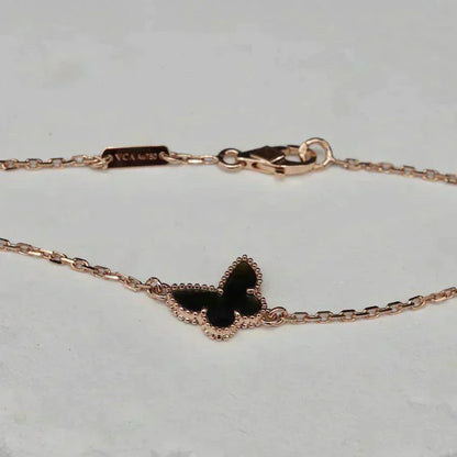 [：Polaidi Jewelry]BUTTERFLY ONYX  BUTTERFLY BRACELET