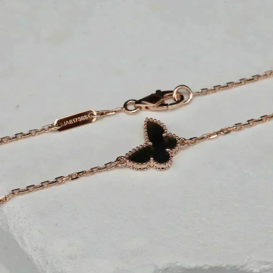 [：Polaidi Jewelry]BUTTERFLY ONYX  BUTTERFLY BRACELET