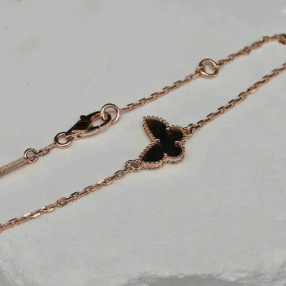[：Polaidi Jewelry]BUTTERFLY ONYX  BUTTERFLY BRACELET
