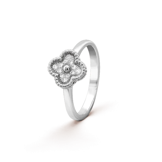 [Polaidi Jewelry]CLOVER DIAMOND RING