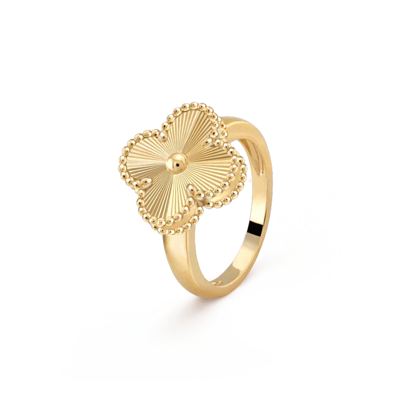 [：Polaidi Jewelry]CLOVER GOLD RING
