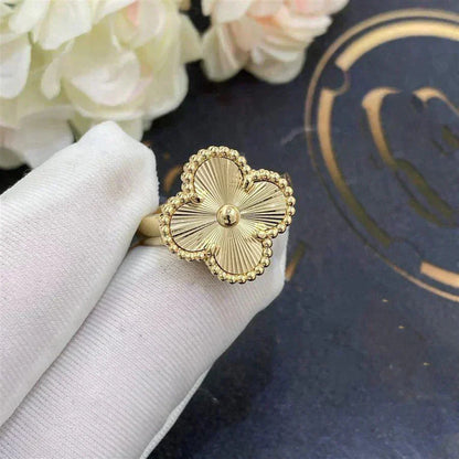 [Polaidi Jewelry]CLOVER GOLD RING