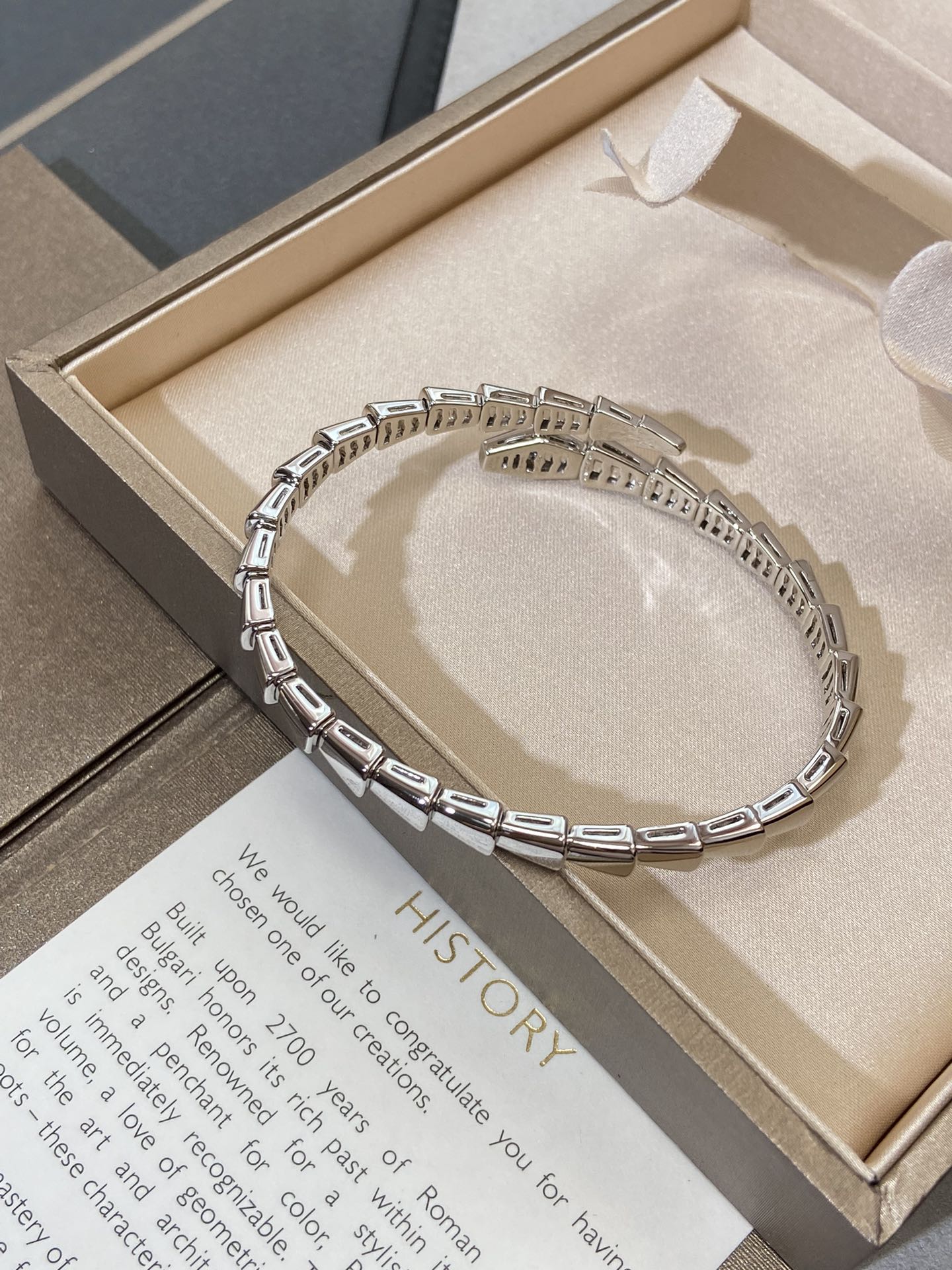 [Polaidi Jewelry]SERPENTI VIPER SILVER BRACELET