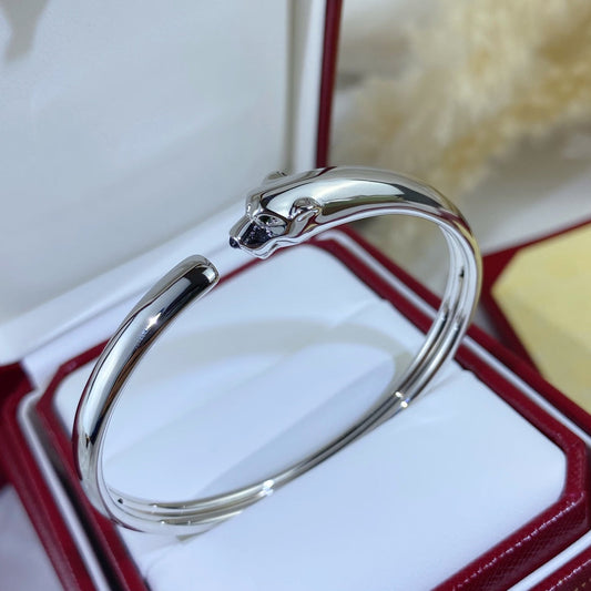 [Polaidi Jewelry]PANTHERE SILVER OPEN BRACELET