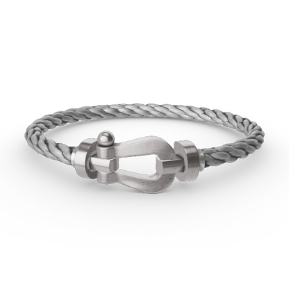 [：Polaidi Jewelry]FORCE LARGE HORSESHOE NO DIAMOND BRACELET SILVER