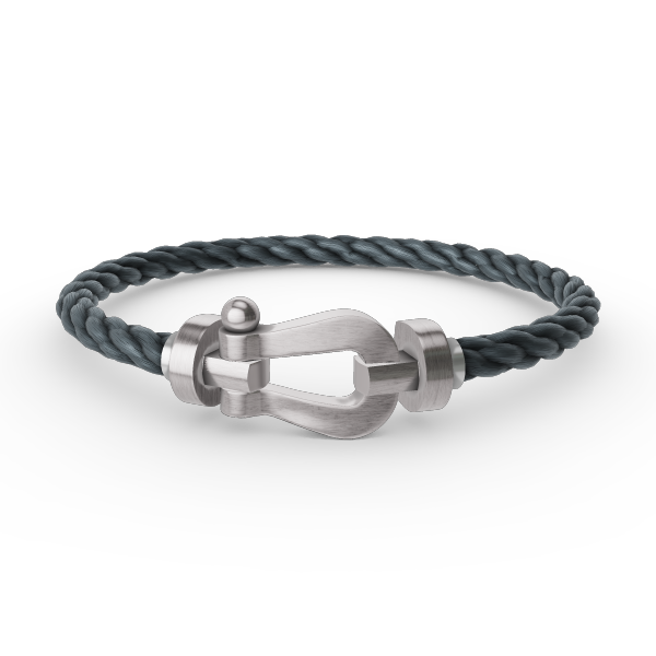 [Polaidi Jewelry]FORCE LARGE HORSESHOE NO DIAMOND BRACELET SILVER