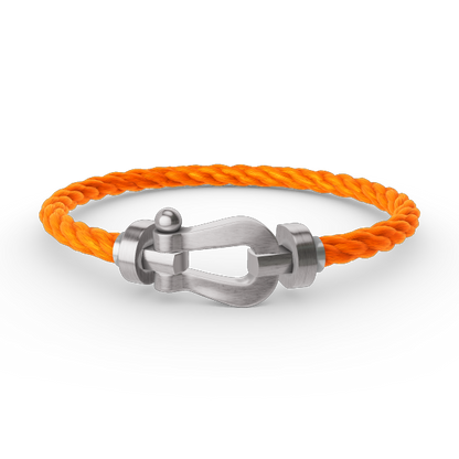 [：Polaidi Jewelry]FORCE LARGE HORSESHOE NO DIAMOND BRACELET SILVER